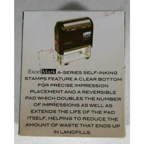 Excel Mark Stamp Premiere Self-Inking Stamps A-1539 "Received" - Picture 2 of 3